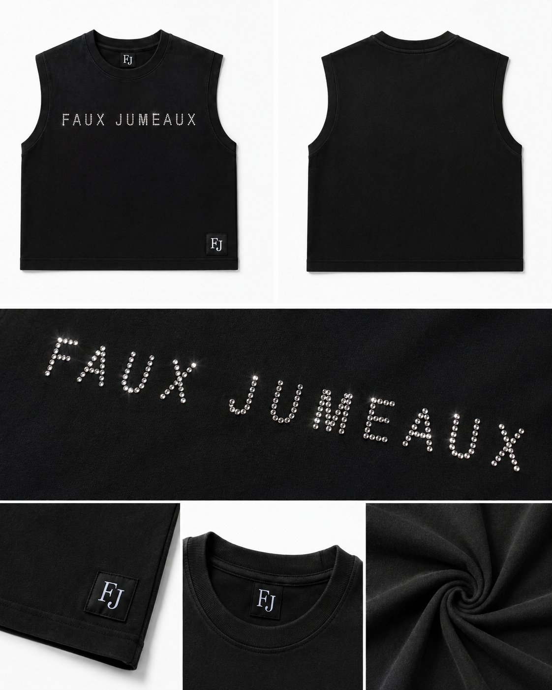 Sleeveless Muscle Tee